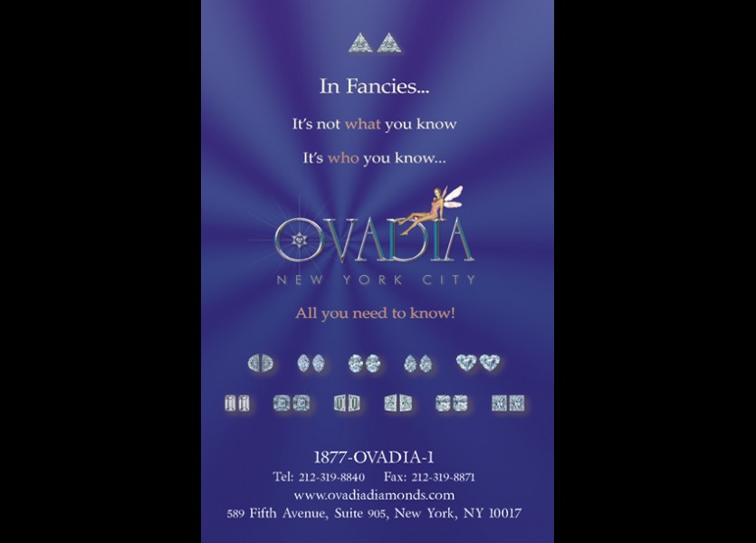 Ovadia Diamonds Usa - Forever Lasting New York - Advertising 2014